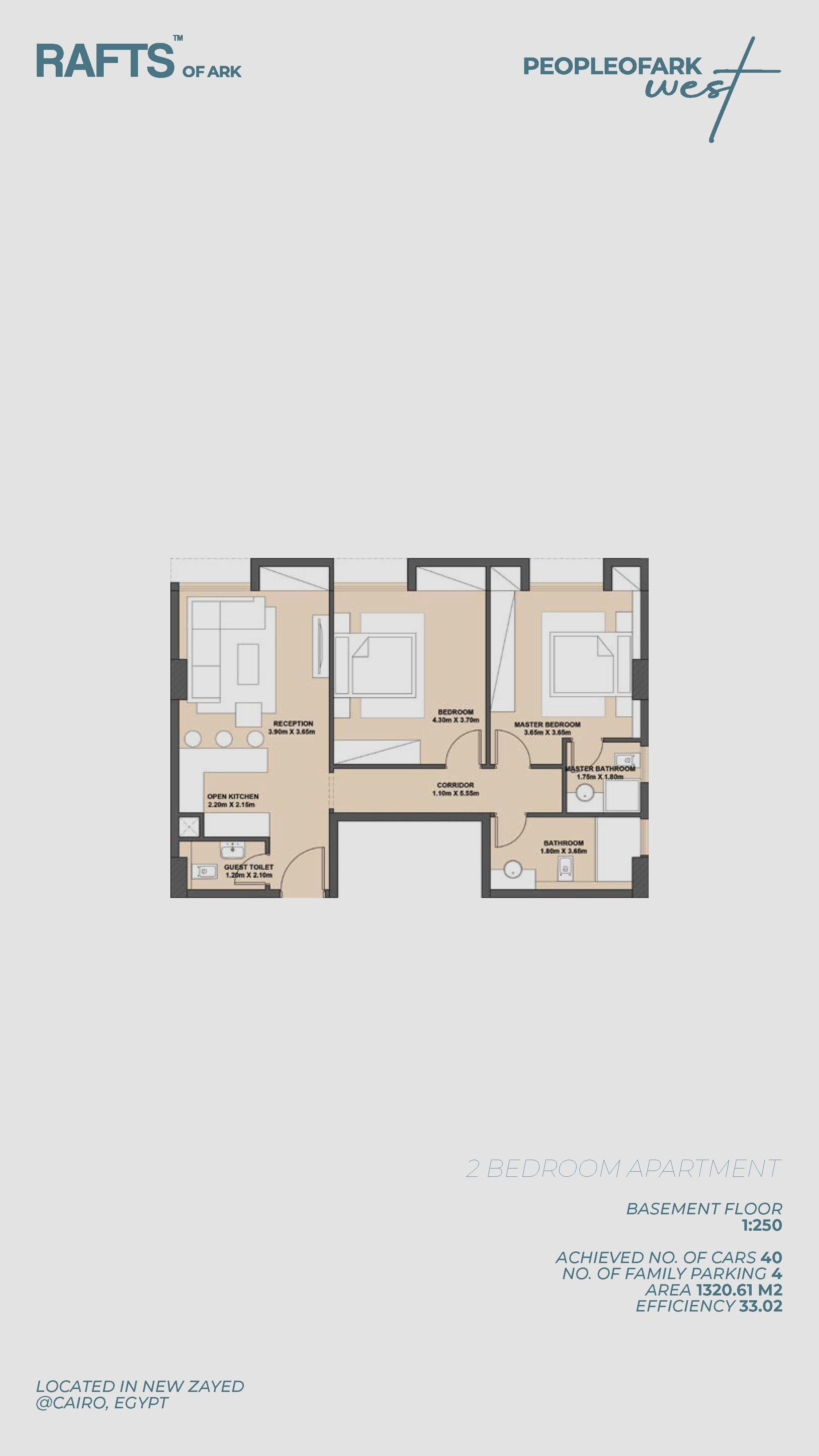 Floor Plan - Rafts New Zayed Compound The Ark Developments