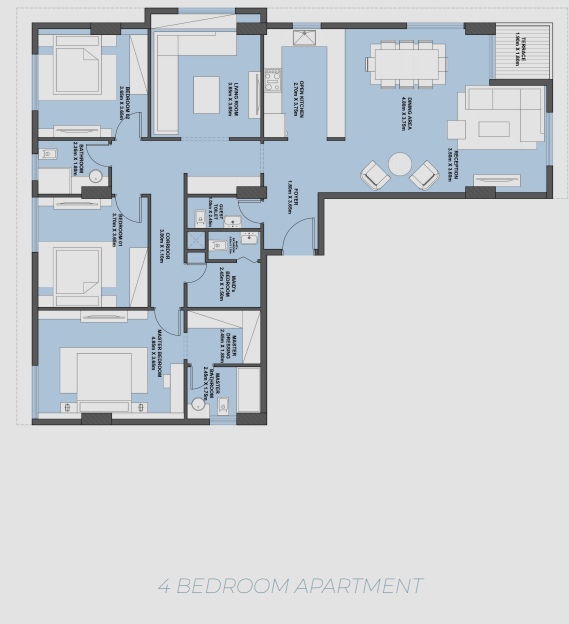 Floor Plan - Rafts New Zayed Compound The Ark Developments