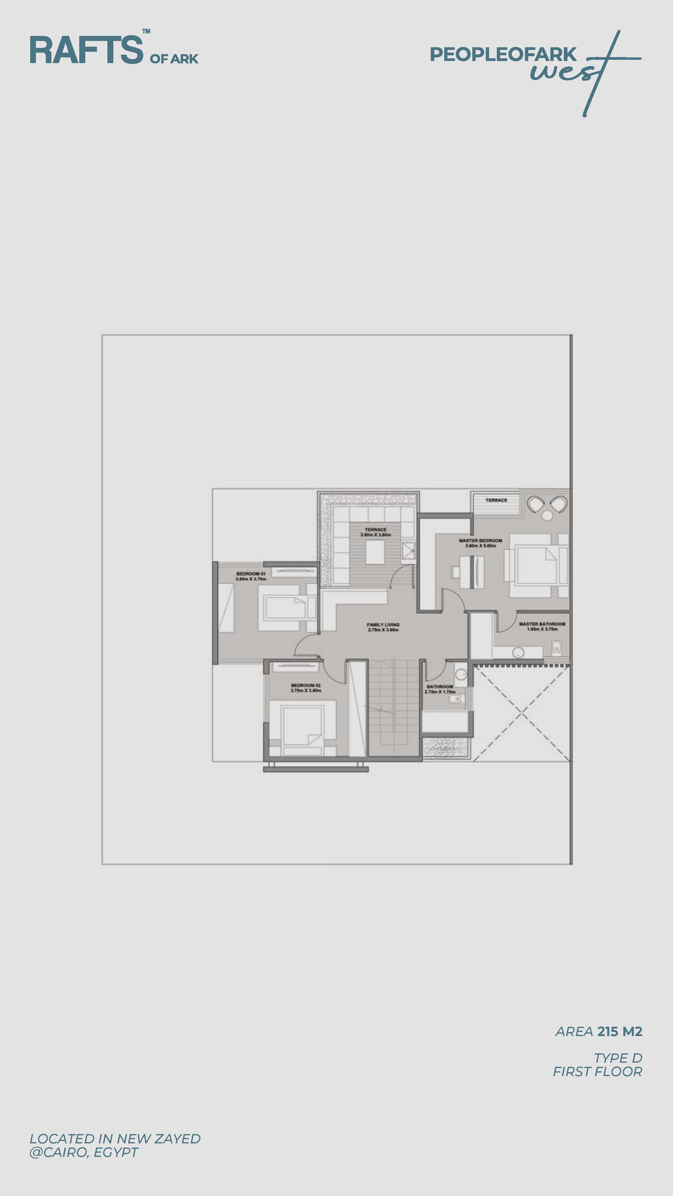 Floor Plan - Rafts New Zayed Compound The Ark Developments