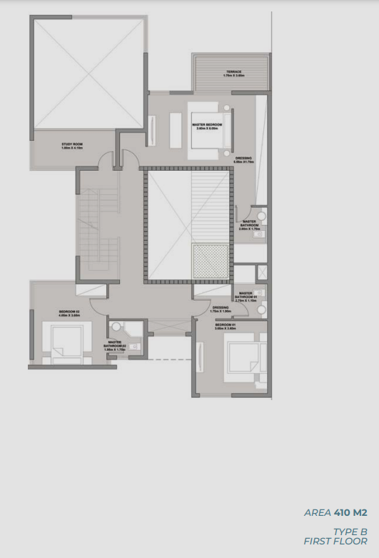Floor Plan - Rafts New Zayed Compound The Ark Developments