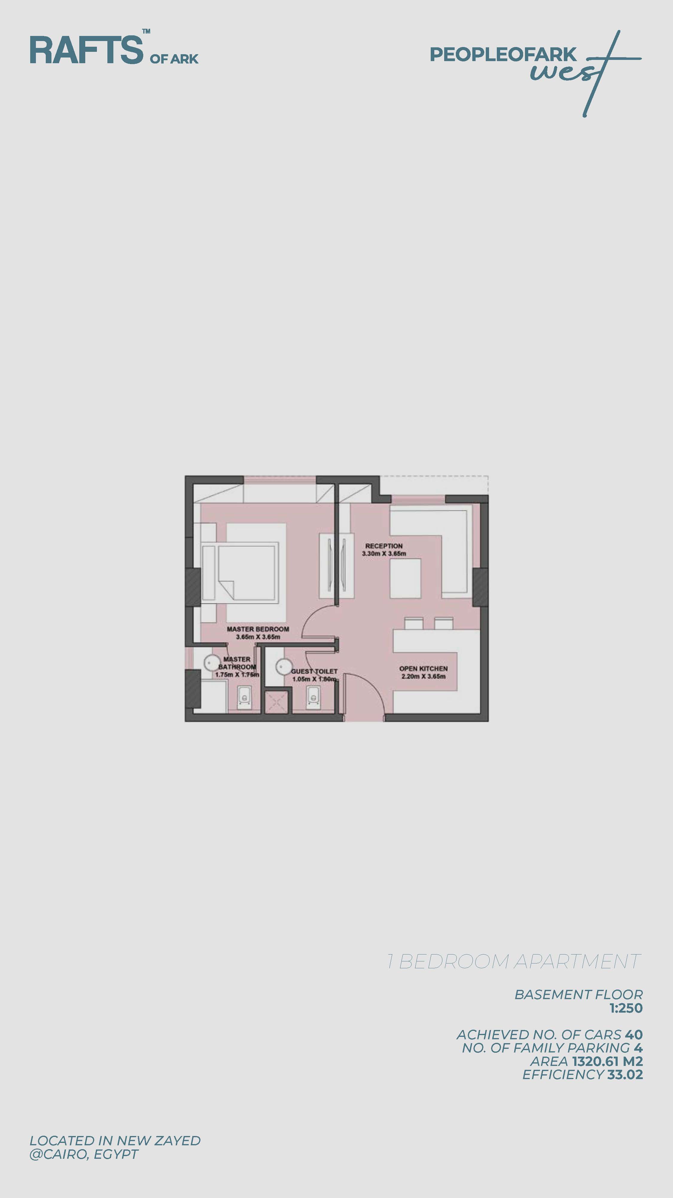 Floor Plan - Rafts New Zayed Compound The Ark Developments