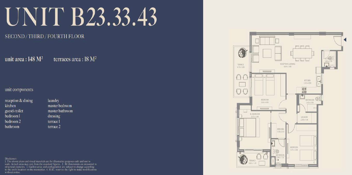 Floor Plan - Rewaya New Zayed Compound SIAC Developments