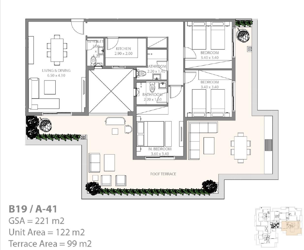 Floor Plan - Rewaya New Zayed Compound SIAC Developments