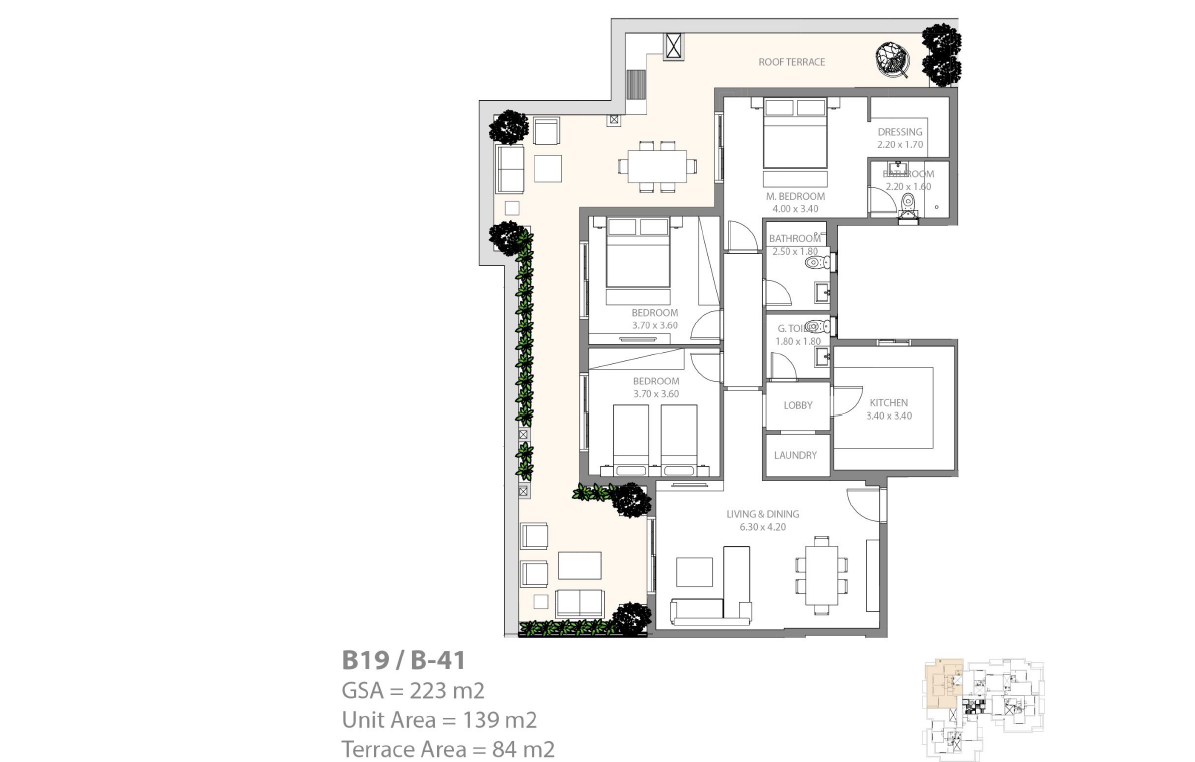 Floor Plan - Rewaya New Zayed Compound SIAC Developments