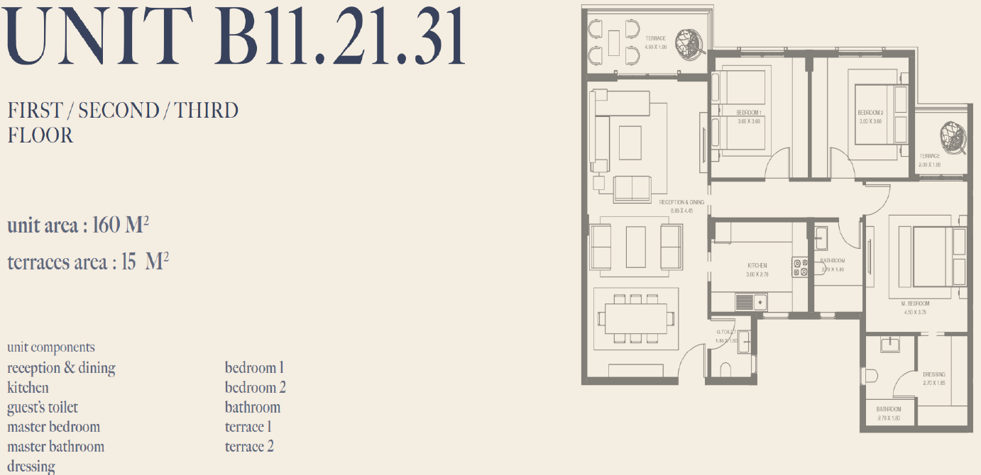 Floor Plan - Rewaya New Zayed Compound SIAC Developments