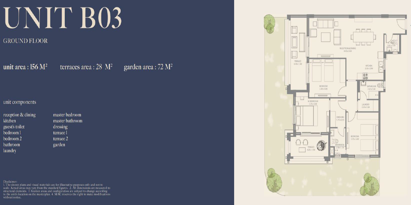 Floor Plan - Rewaya New Zayed Compound SIAC Developments