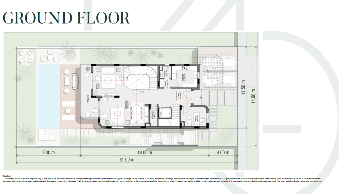 Floor Plan - V40 New Cairo Compound City Edge Developments