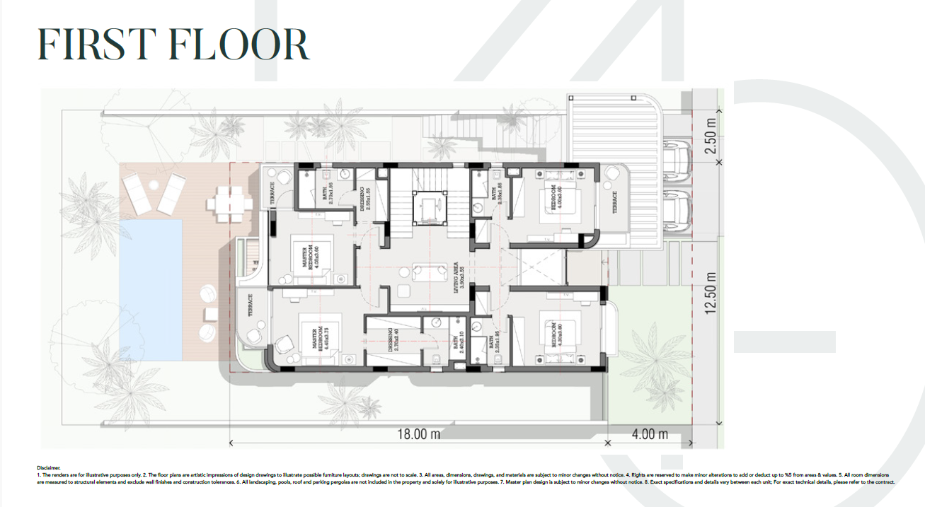 Floor Plan - V40 New Cairo Compound City Edge Developments