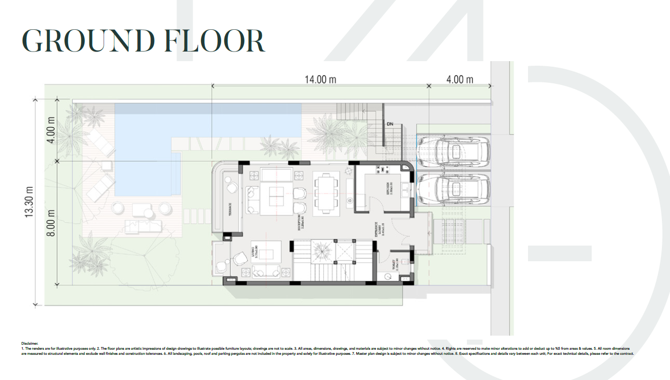 Plan 14 - V40 New Cairo Compound City Edge Developments