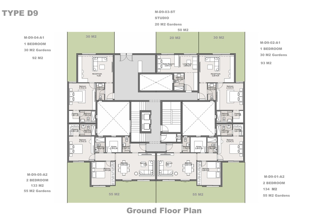 Floor Plan - Maliv New Cairo Compound kulture Developments