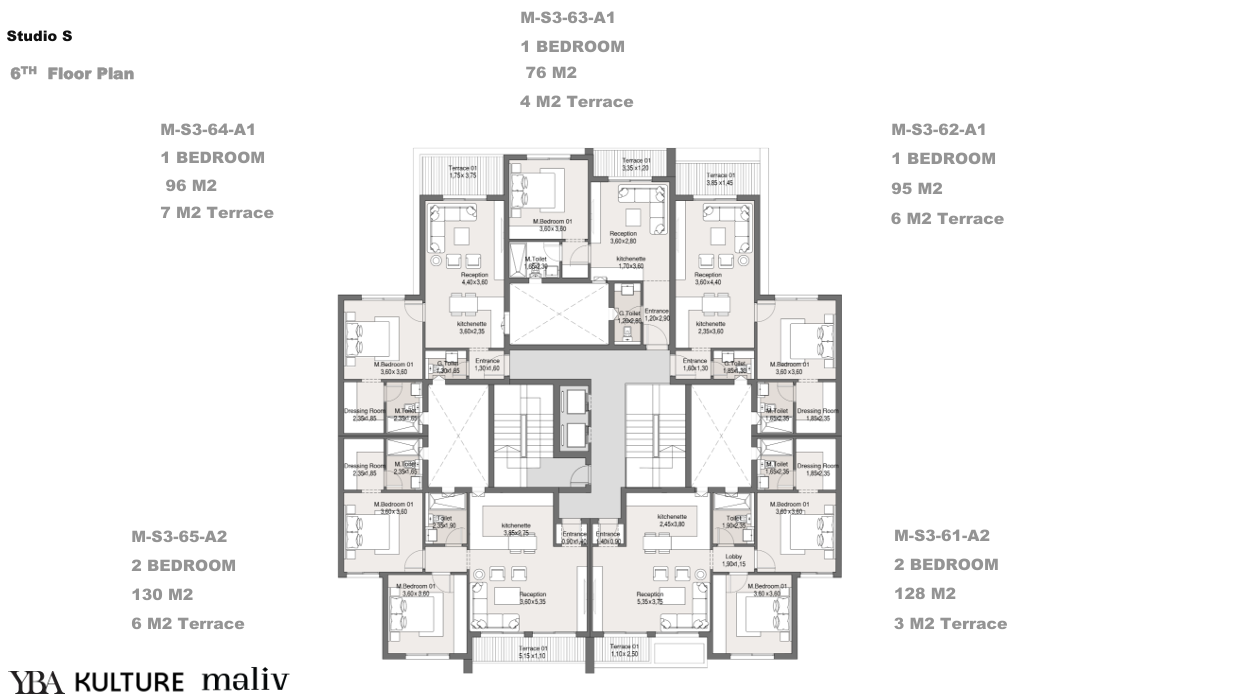 Floor Plan - Maliv New Cairo Compound kulture Developments
