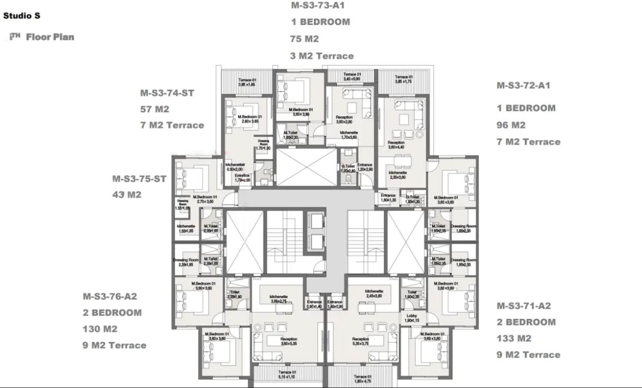 Floor Plan - Maliv New Cairo Compound kulture Developments