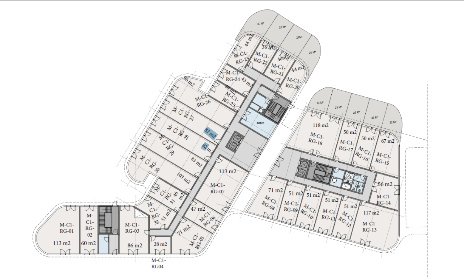 Floor Plan - كمبوند ماليف التجمع السادس كالتشر للتطوير العقاري - Maliv New Cairo Compound