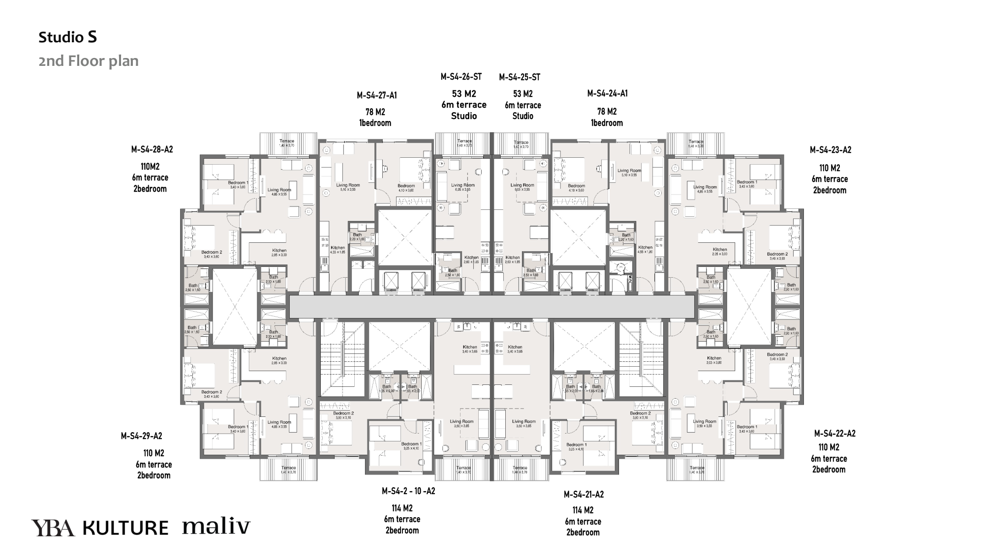 Floor Plan - Maliv New Cairo Compound kulture Developments
