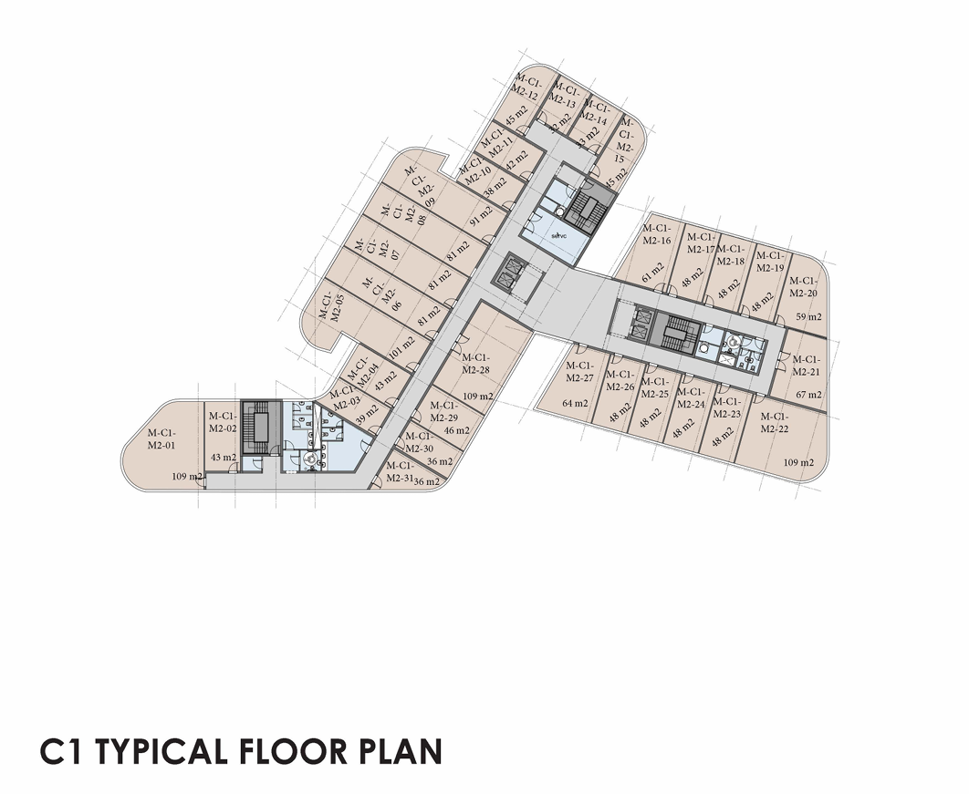 Floor Plan - كمبوند ماليف التجمع السادس كالتشر للتطوير العقاري - Maliv New Cairo Compound