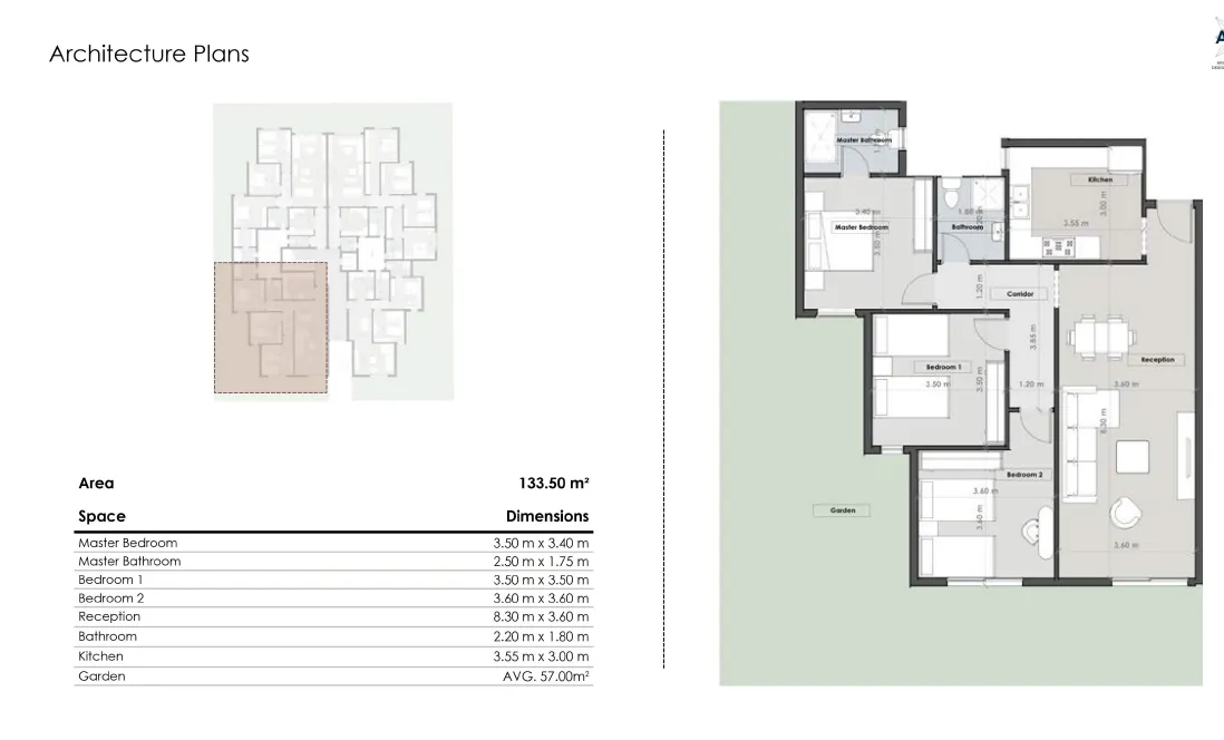 Apartment - Vida Residence October Gardens Compound Kayan Developments