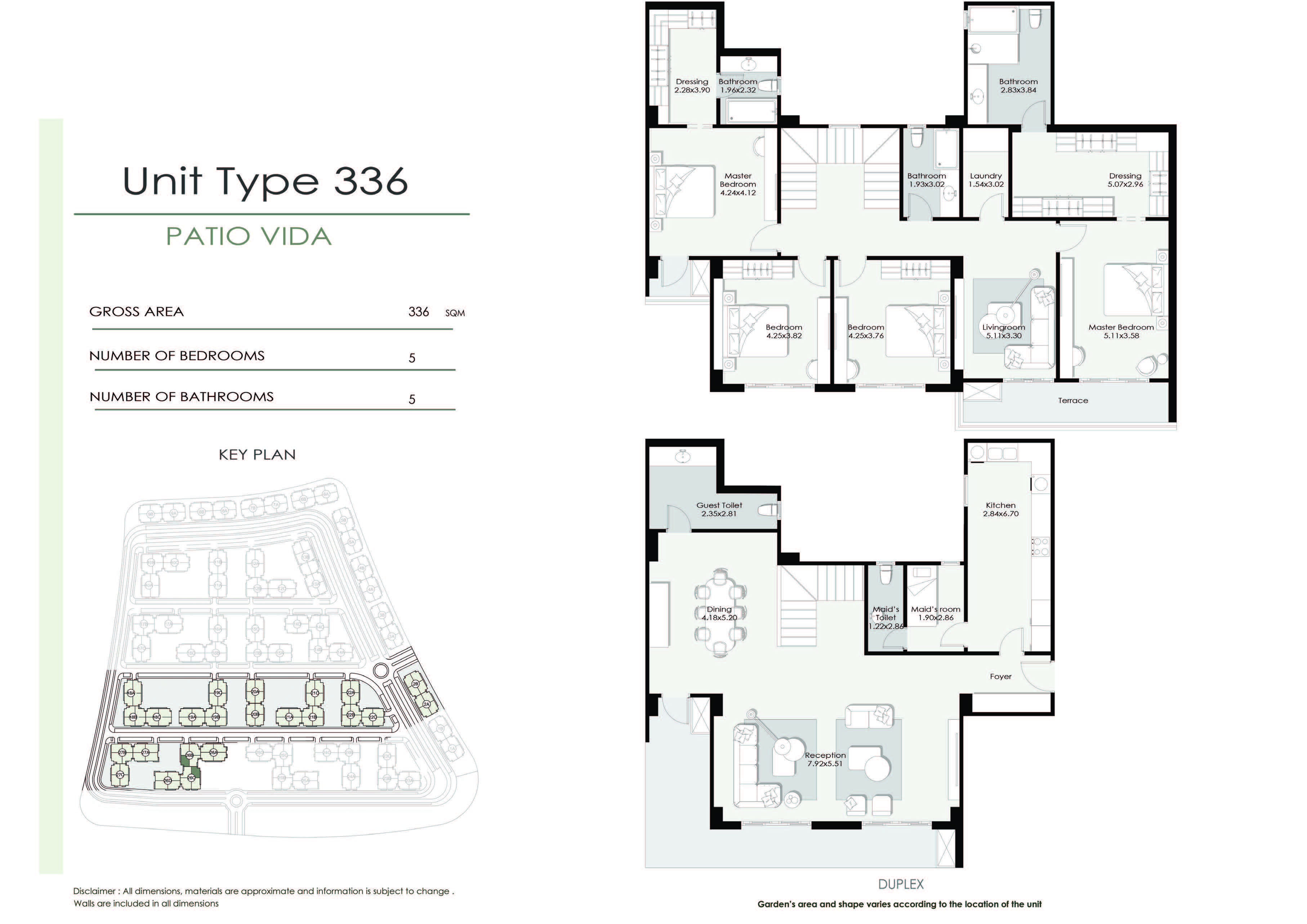 Floor Plan - كمبوند الباتيو فيدا التجمع السادس لافيستا للتطوير العقاري - El Patio Vida New Cairo Compound