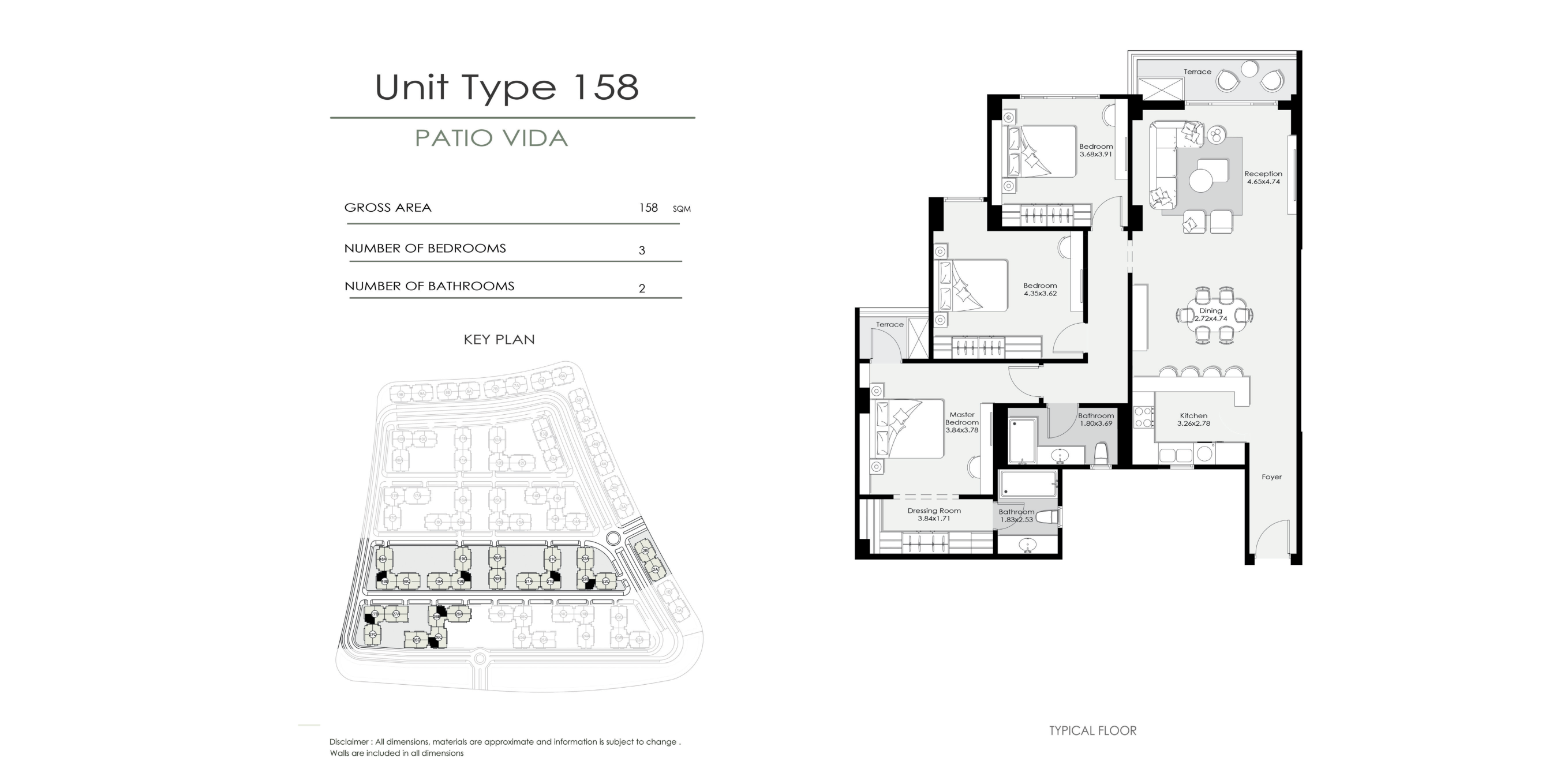 Floor Plan - El Patio Vida New Cairo Compound La Vista Development