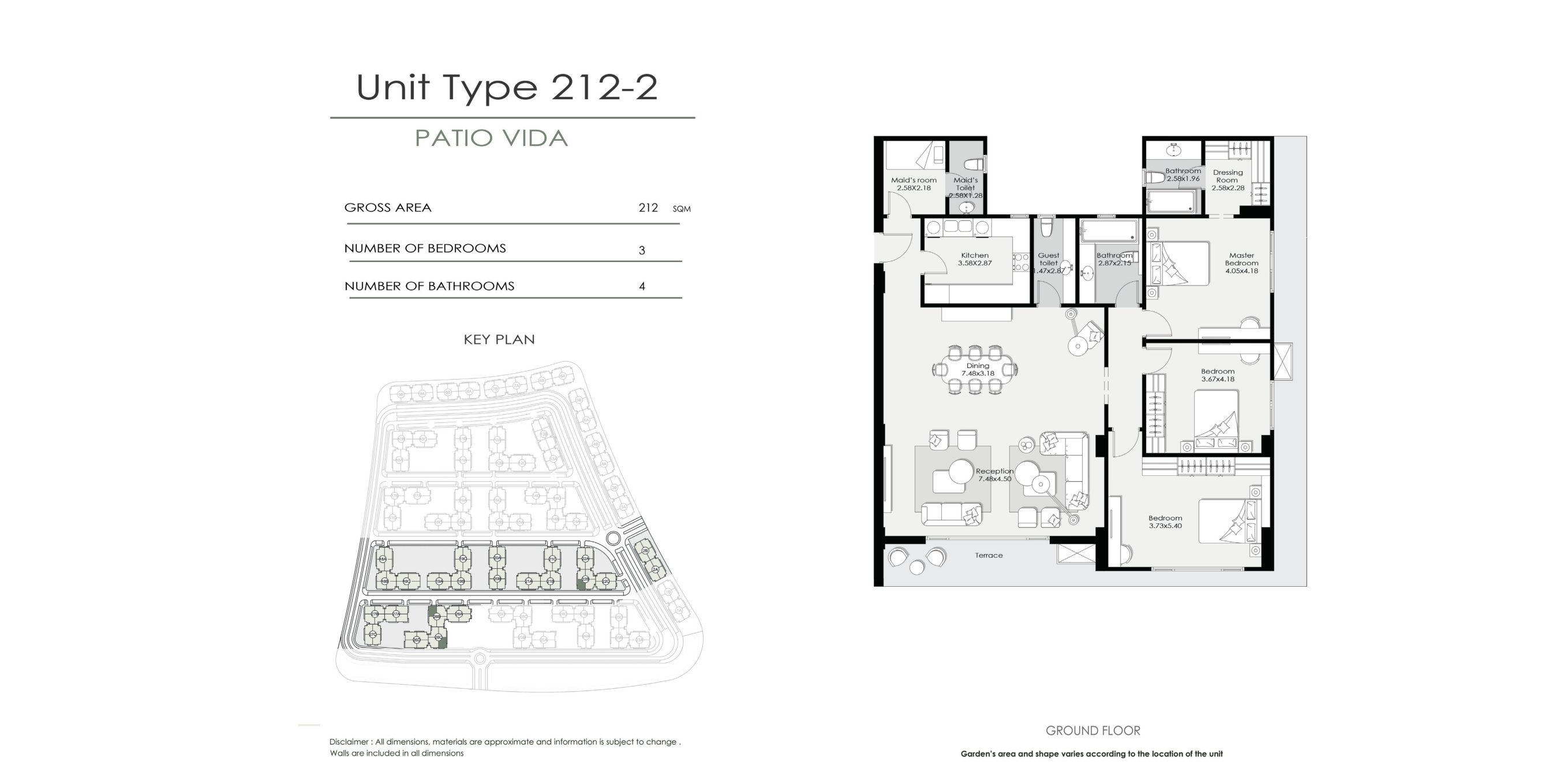 Floor Plan - El Patio Vida New Cairo Compound La Vista Development