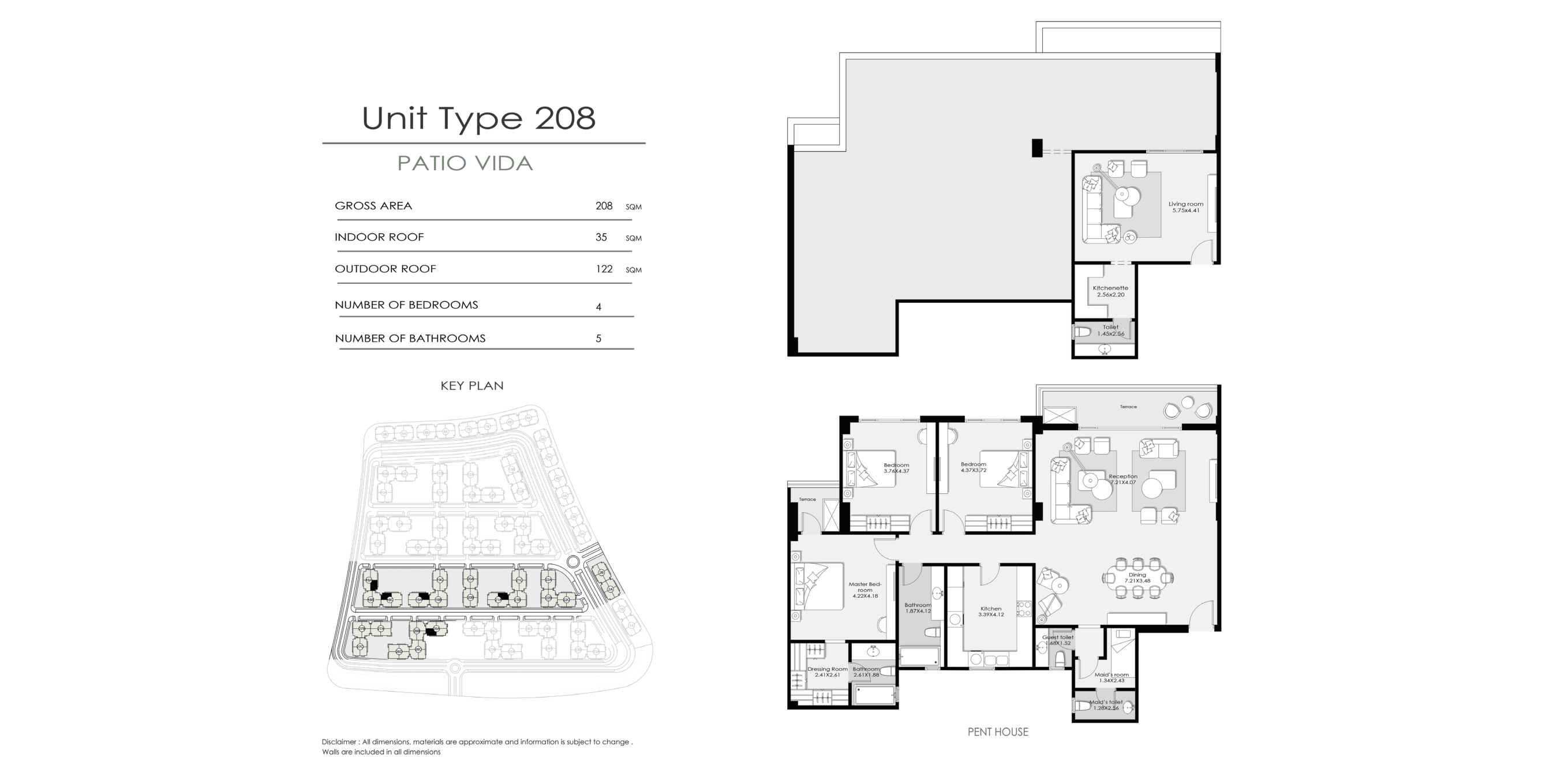 Floor Plan - El Patio Vida New Cairo Compound La Vista Development