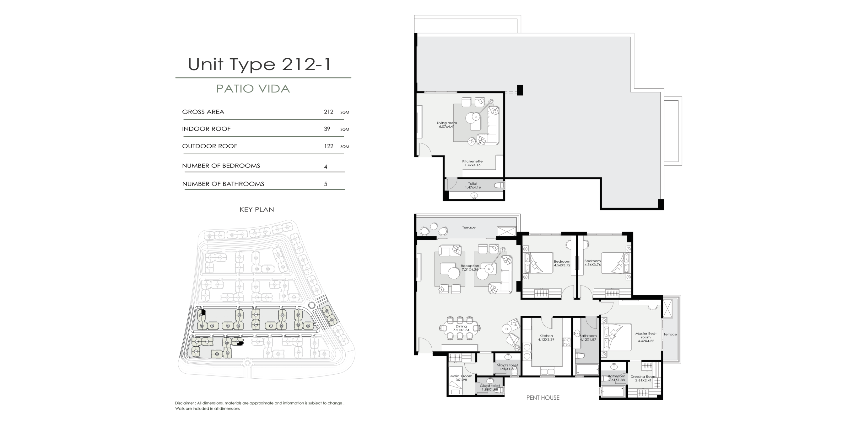 Floor Plan - El Patio Vida New Cairo Compound La Vista Development
