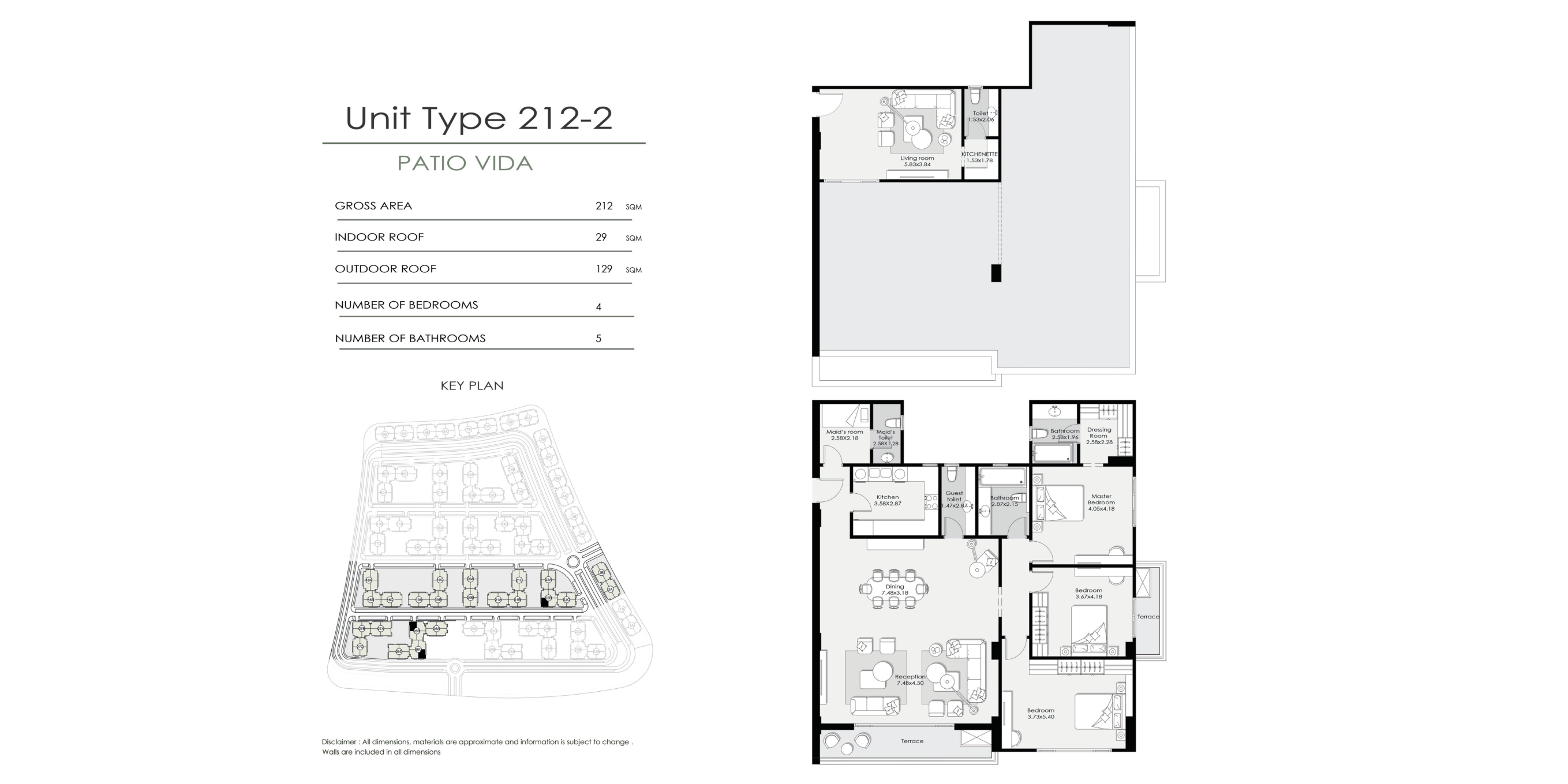 Floor Plan - El Patio Vida New Cairo Compound La Vista Development