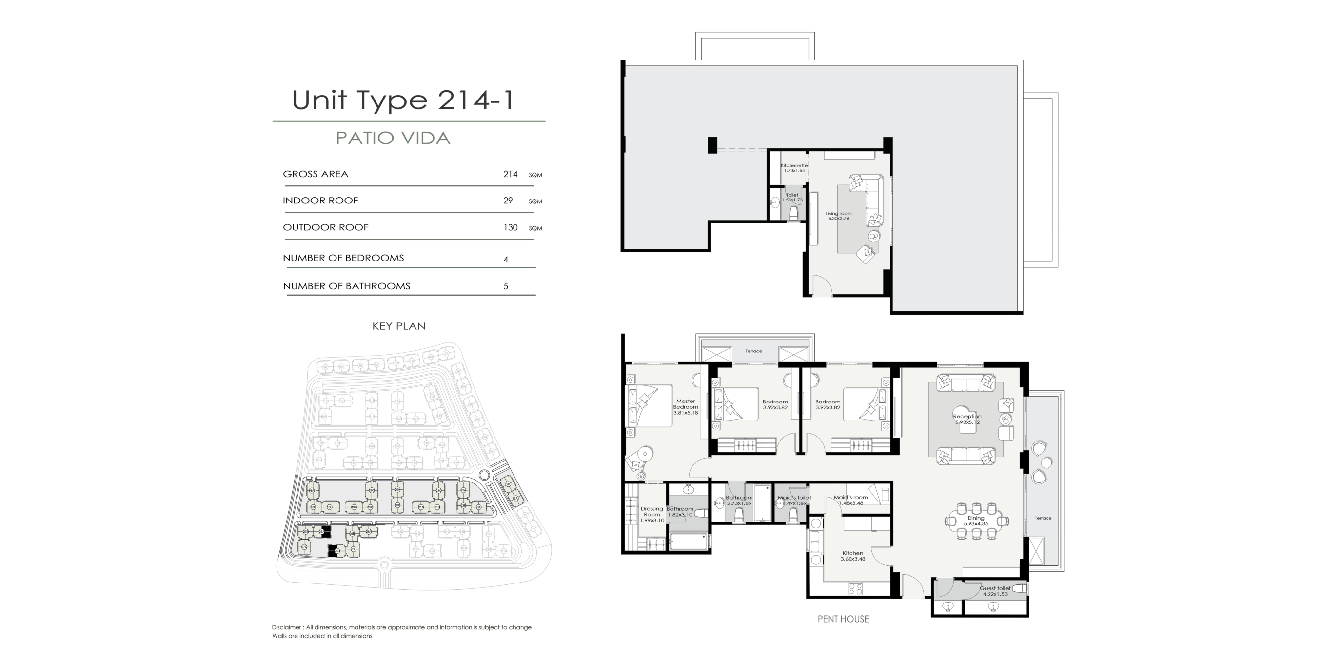 Floor Plan - كمبوند الباتيو فيدا التجمع السادس لافيستا للتطوير العقاري - El Patio Vida New Cairo Compound