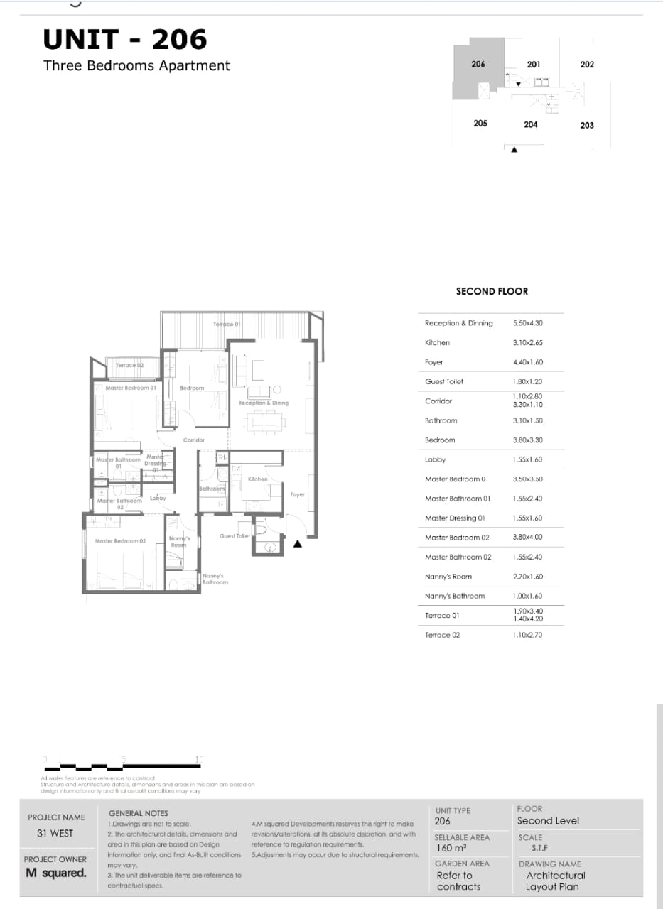 Floor Plan - 31 West October Compound M Squared Developments
