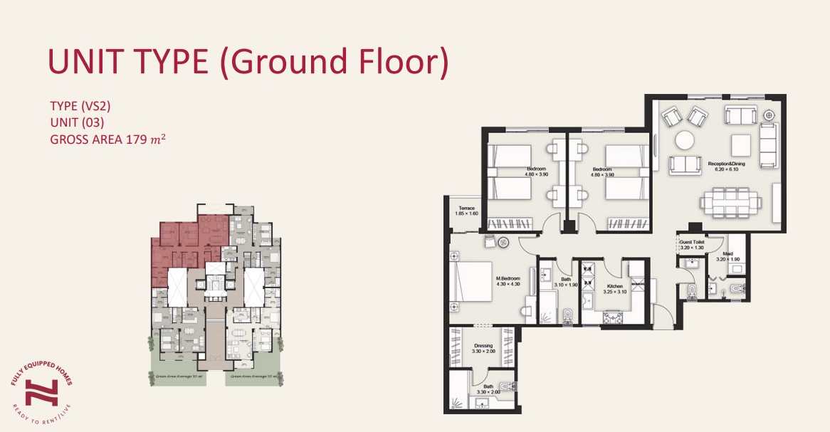 إن  ريزيدنس floor plan