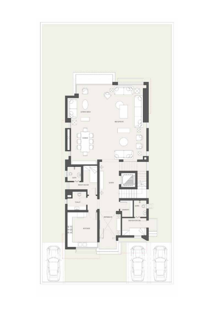 Floor Plan - Triangle New Cairo Compound The WaterWay Developments