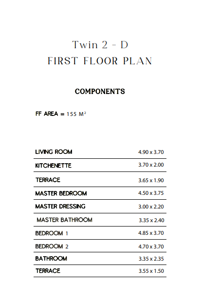 Floor Plan - كمبوند تراينجل التجمع الخامس واتر واي للتطوير العقاري - Triangle New Cairo Compound