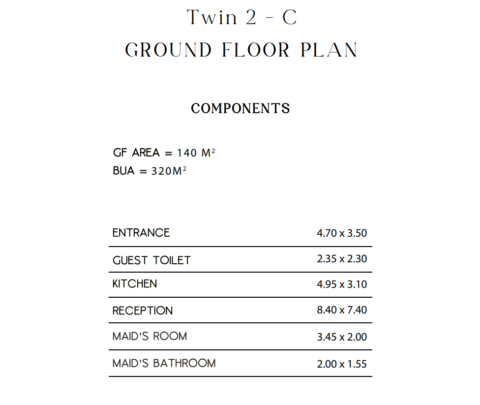 Floor Plan - Triangle New Cairo Compound The WaterWay Developments