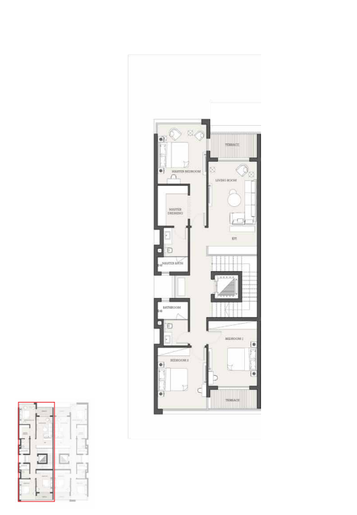 Floor Plan - Triangle New Cairo Compound The WaterWay Developments