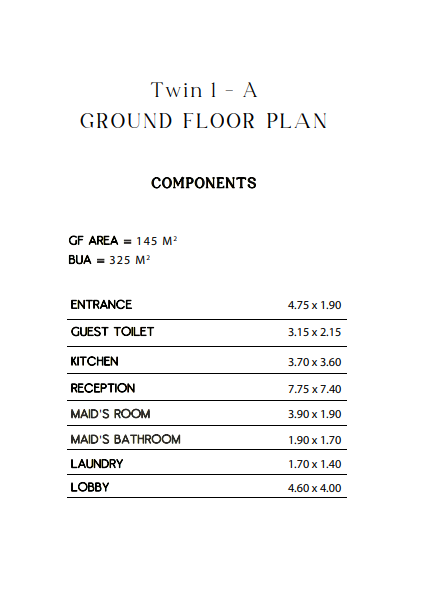 Floor Plan - Triangle New Cairo Compound The WaterWay Developments