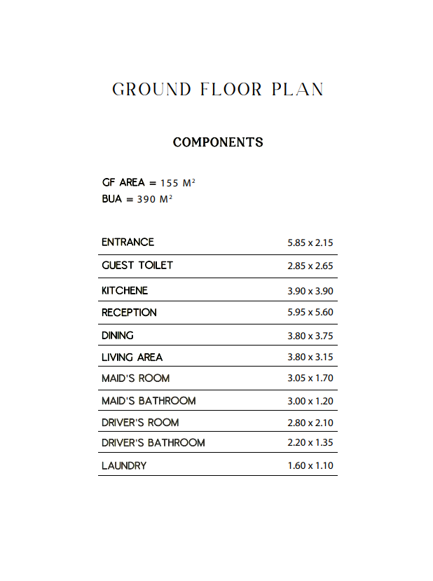 Floor Plan - Triangle New Cairo Compound The WaterWay Developments