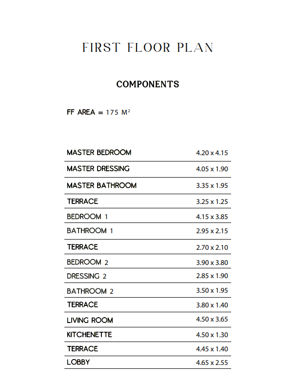 Floor Plan - كمبوند تراينجل التجمع الخامس واتر واي للتطوير العقاري - Triangle New Cairo Compound