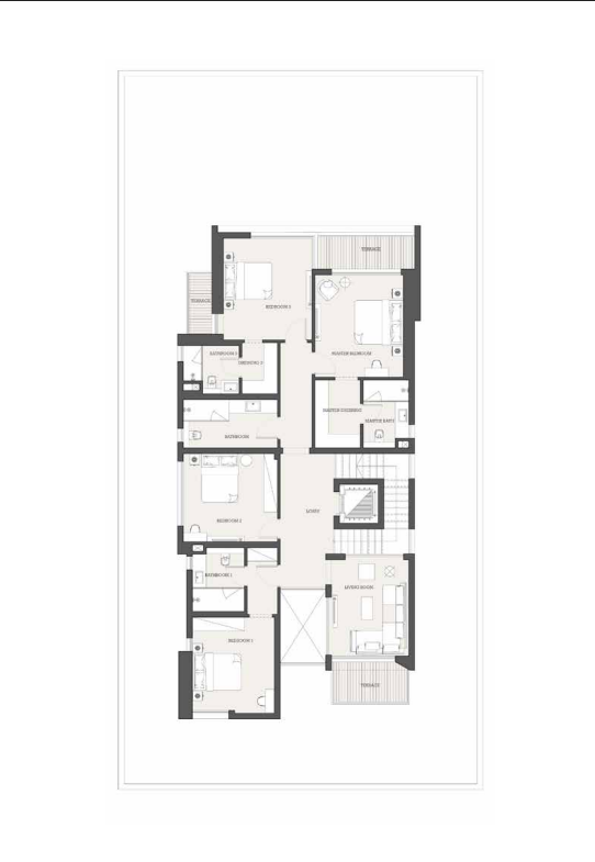 Floor Plan - كمبوند تراينجل التجمع الخامس واتر واي للتطوير العقاري - Triangle New Cairo Compound