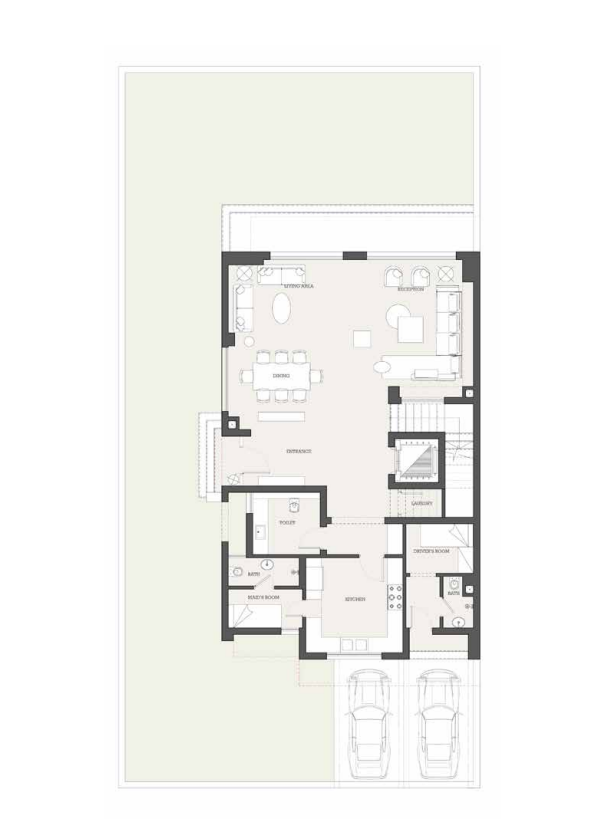 Floor Plan - كمبوند تراينجل التجمع الخامس واتر واي للتطوير العقاري - Triangle New Cairo Compound