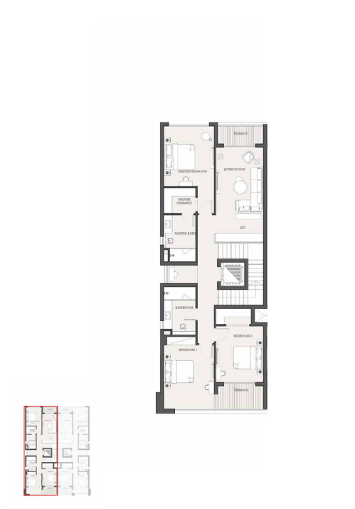 Floor Plan - كمبوند تراينجل التجمع الخامس واتر واي للتطوير العقاري - Triangle New Cairo Compound