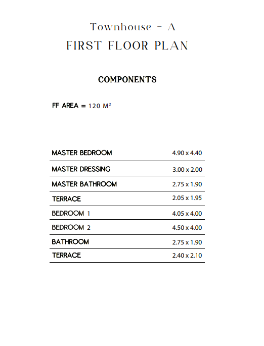 Floor Plan - كمبوند تراينجل التجمع الخامس واتر واي للتطوير العقاري - Triangle New Cairo Compound