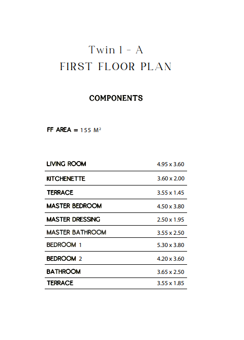 Floor Plan - كمبوند تراينجل التجمع الخامس واتر واي للتطوير العقاري - Triangle New Cairo Compound