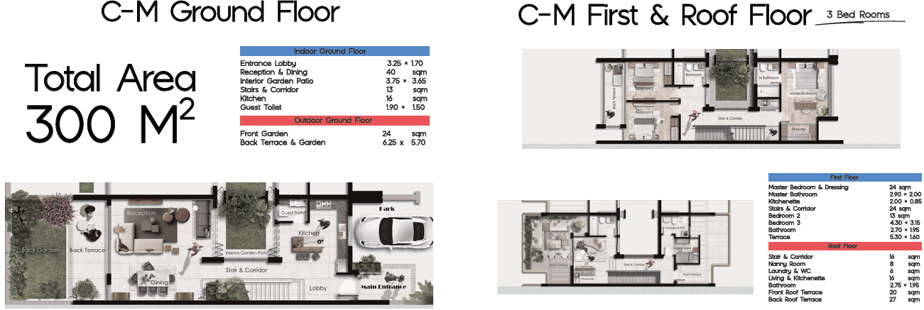 Floor Plan - Belong October Compound Centrada Developments