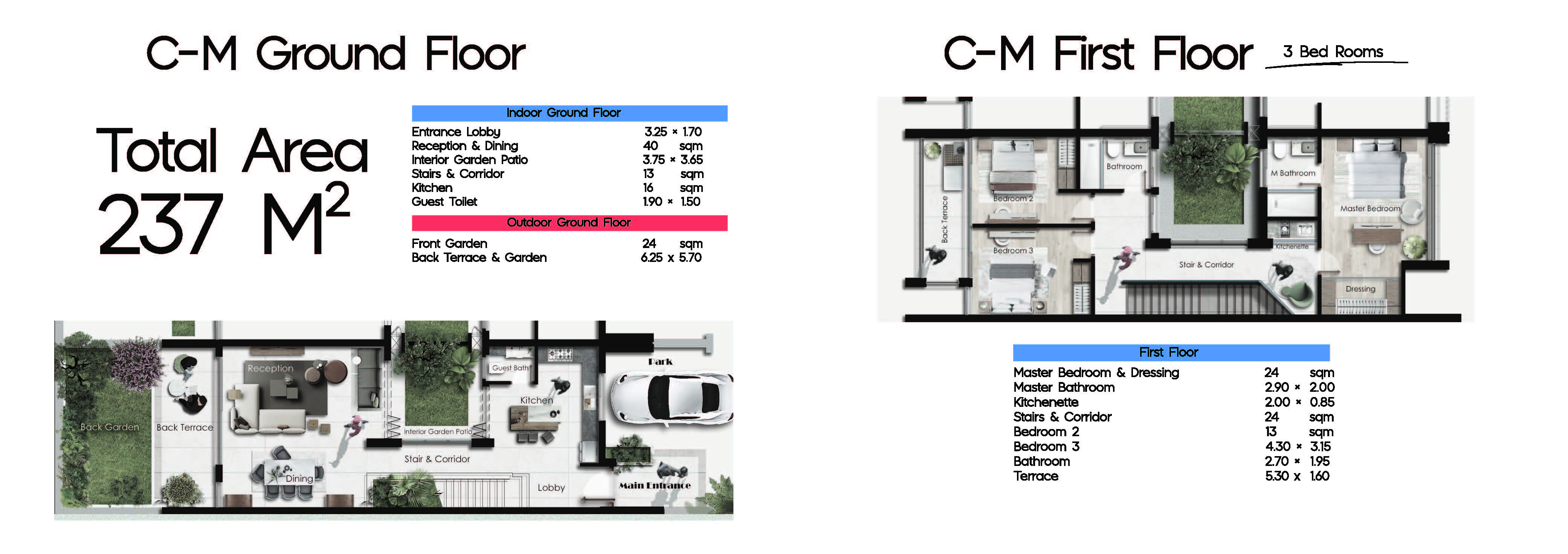 Floor Plan - Belong October Compound Centrada Developments
