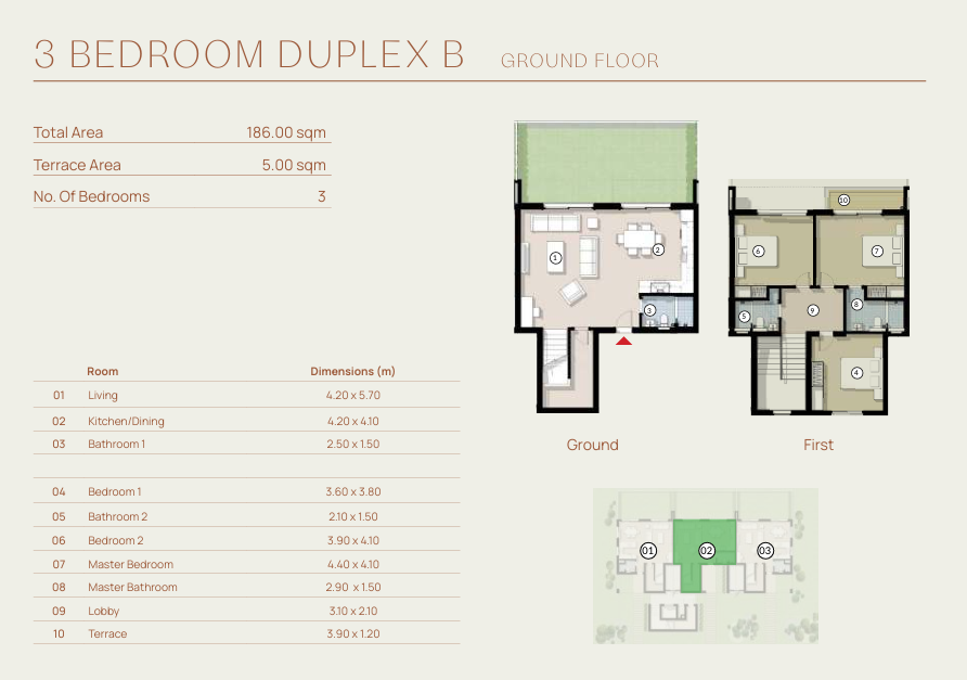 Floor Plan - The Crystalline North Coast Village Ora Developments