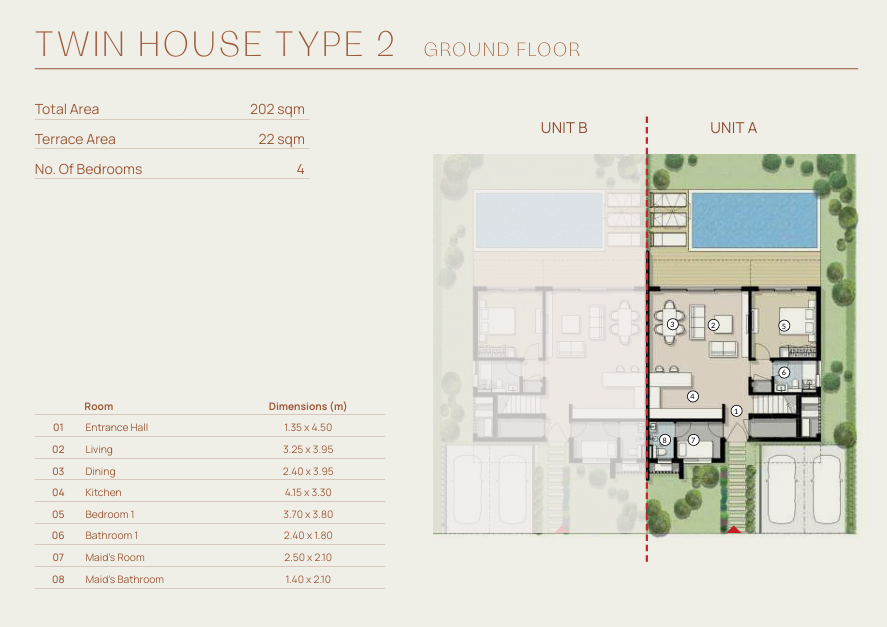 Floor Plan - The Crystalline North Coast Village Ora Developments