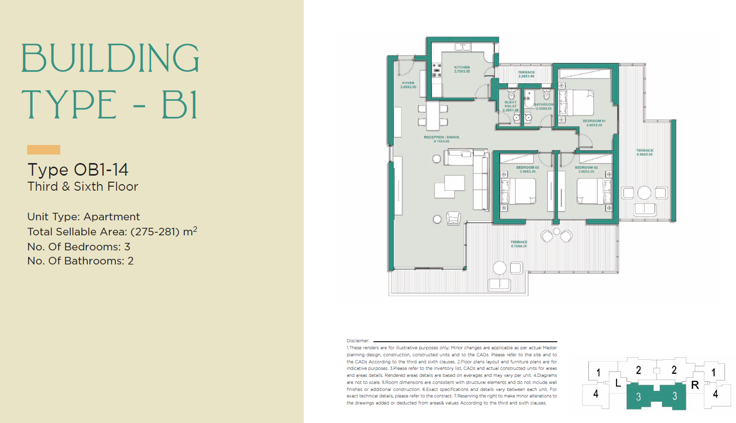Floor Plan - Jade Park New Capital Compound City Edge Developments