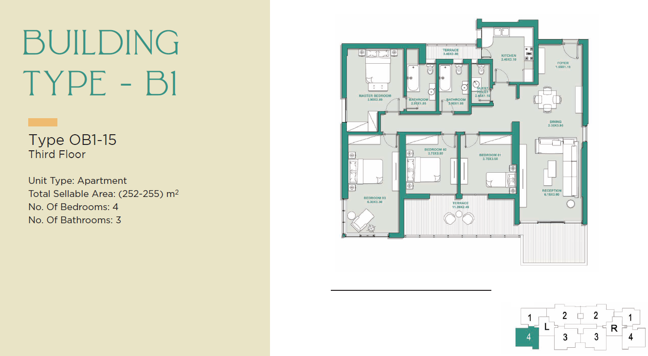 Floor Plan - Jade Park New Capital Compound City Edge Developments