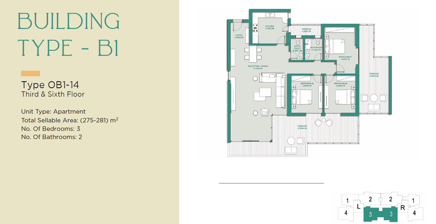 Floor Plan - كمبوند جادي بارك العاصمة الإدارية سيتي ايدج للتطوير العقاري - Jade Park New Capital Compound