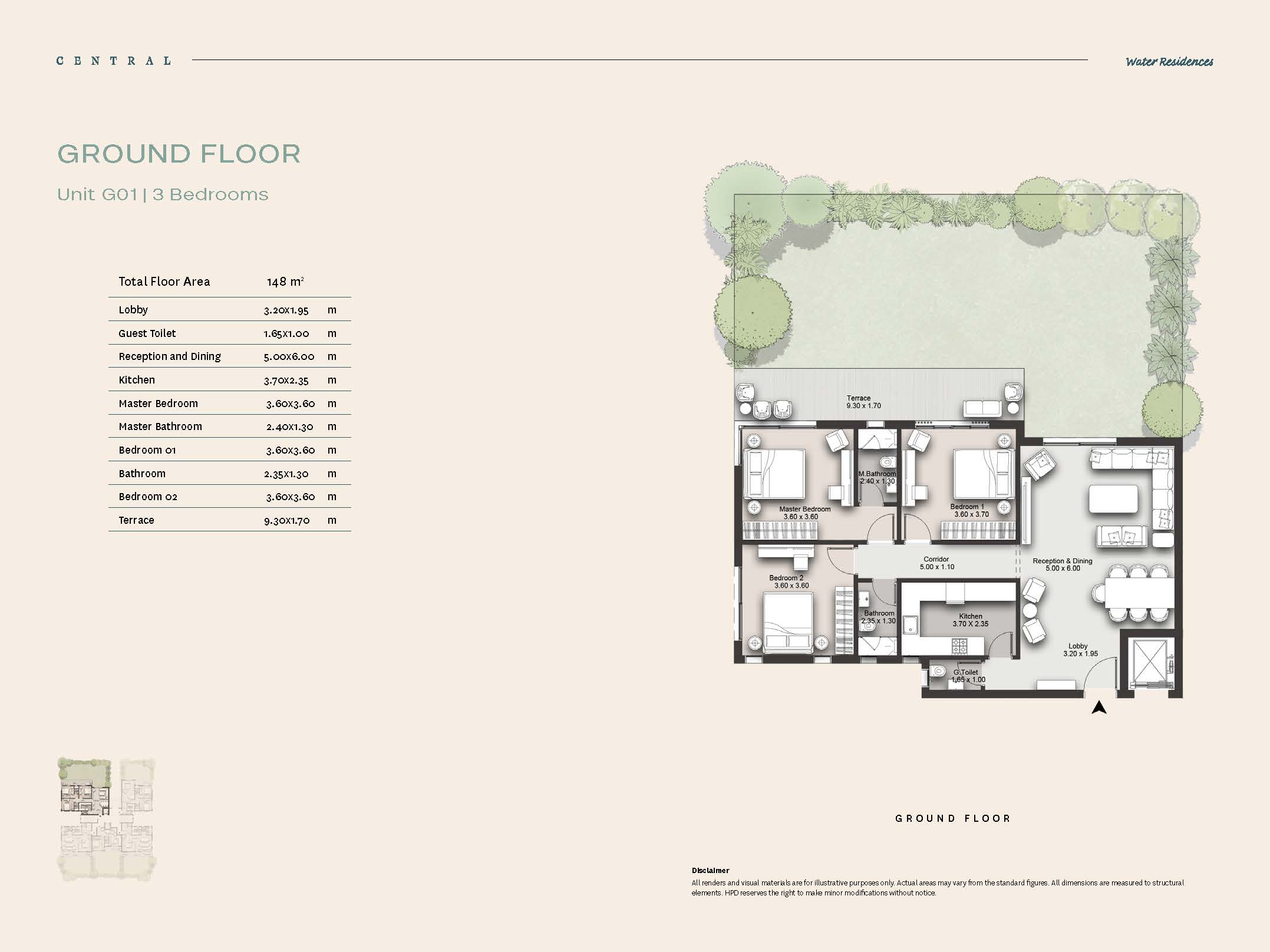 Floor Plan - Hyde Park Sixth Settlement Compound