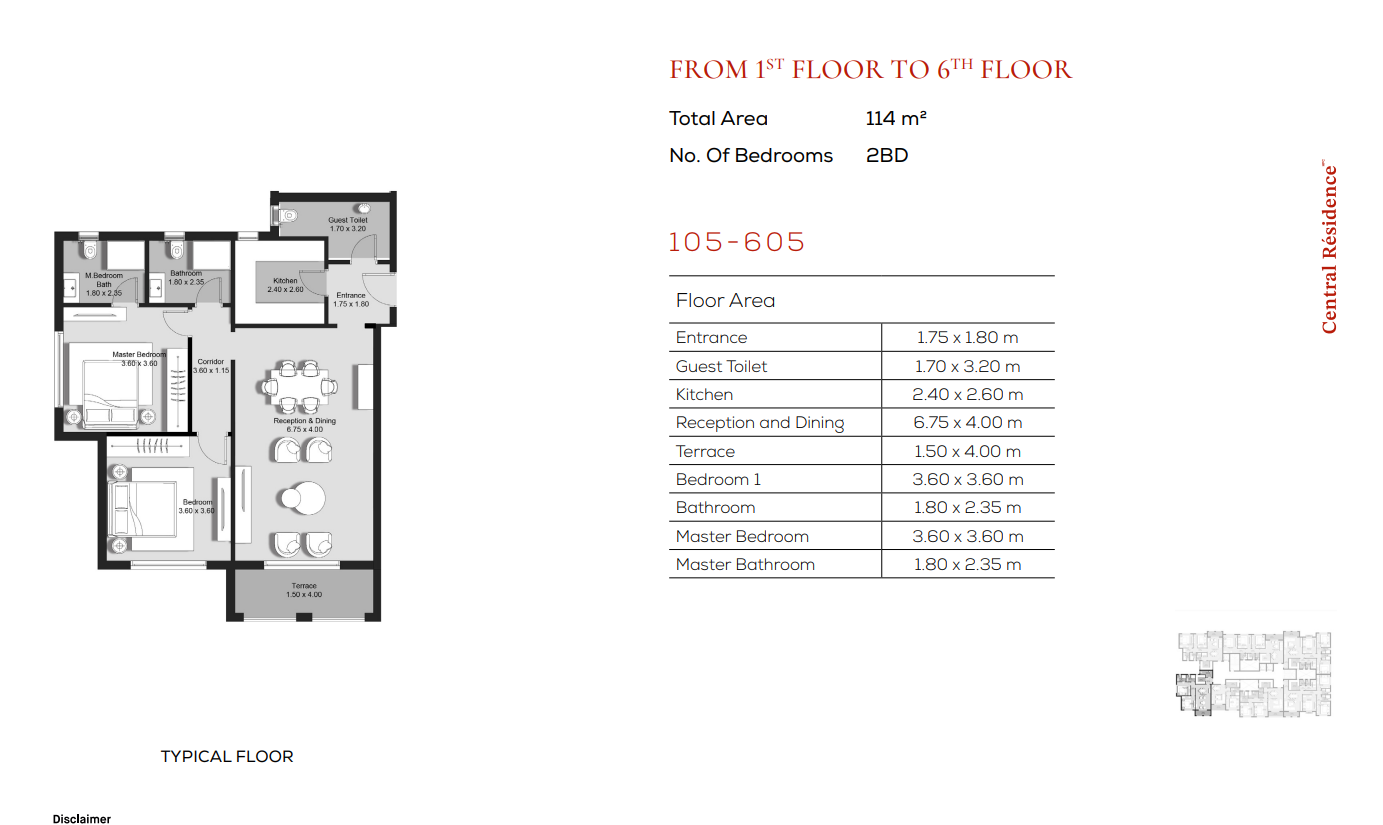 Floor Plan - Hyde Park Central Sixth Settlement